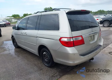2005 Honda Odyssey Touring из США, поврежденный, VIN 5FNRL38845B040309